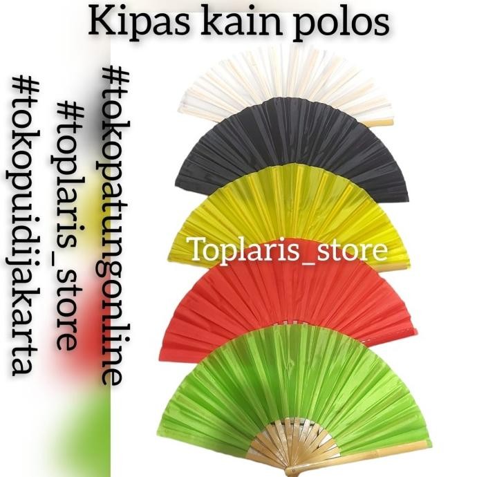 

Ready Kipas Cina Lipat Lukis Menari Tai Chi Wushu Merah Bambu New