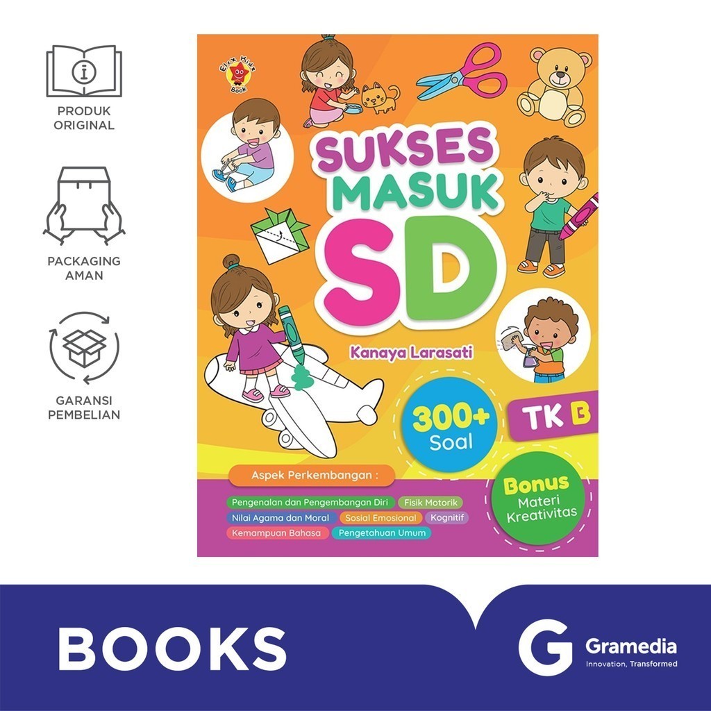 Buku Sukses Masuk SD (Kanaya Larasati)