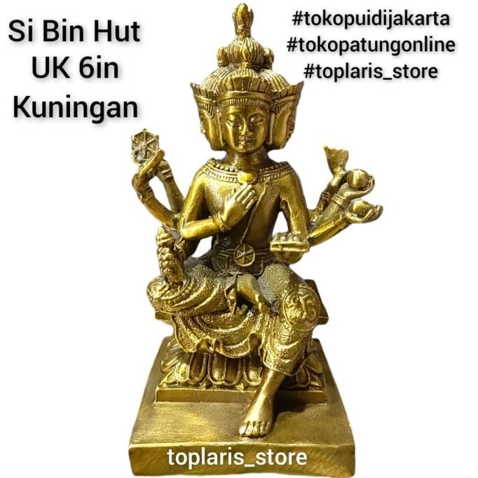 

Ready Patung Si Bin Hut Buddha Kuningan Thailand 6in