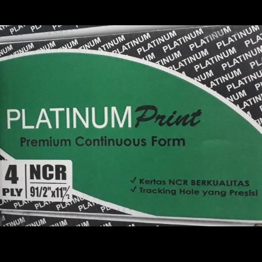 

TERLARIS - Kertas Continuous Form Platinum Print (4 ply)