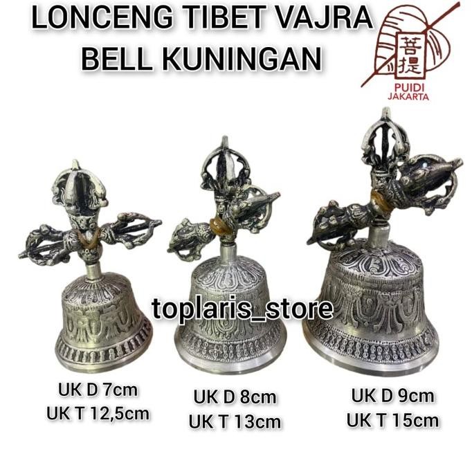 

Ready Lonceng Tibet Vajra Bell Kuningan 02