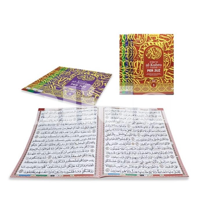 

siap kirim al-quran per juz al-kubro alquran tajwid waqaf ibtida alkubro perjuz