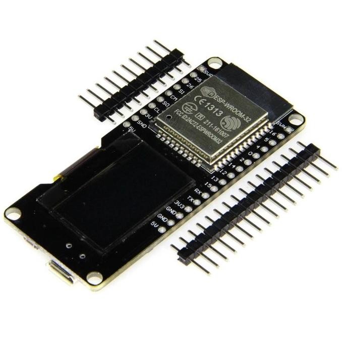 Diskon Esp32 Esp-32 32Bit Wifi + Bluetooth Ble + Lcd Oled Esp8266