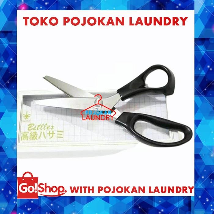 

Gunting Kain Zigzag / Zig-Zag / Gerigi / Pinking Shears Ukuran 9 In