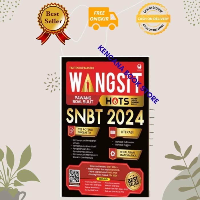 Buku Wangsit Snbt 2024 - Wangsit Pawang Soal Sulit Snbt 2024 Tes Potensi Skolastik - Buku Utbk Snbt