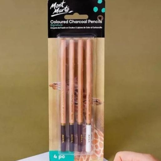 

Sale Mont Marte Coloured Charcoal Pencils 4Pcs