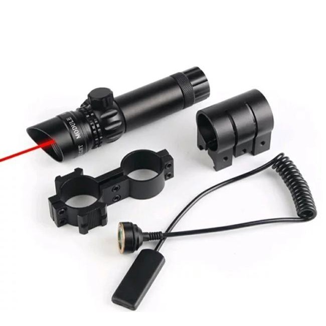 Laser Scope Merah Red Dot Laser Scope Nyala Merah Laser Scope Tembak Premium