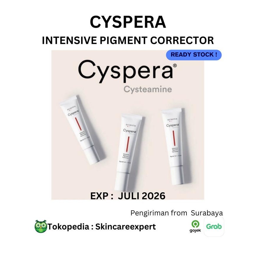 TERLARIS - CYSPERA Cysteamine Intensive Pigment Corrector 50 gram ORIGINAL