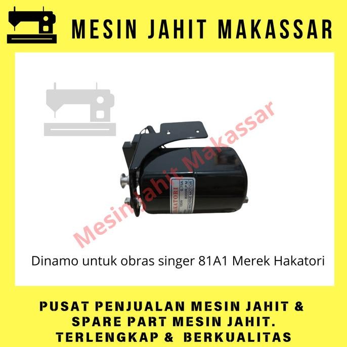 

Termantab] [TERMURAH] Dinamo Untuk Mesin Obras Singer 81A1 Merek Hakatori (Putaran Terbalik)