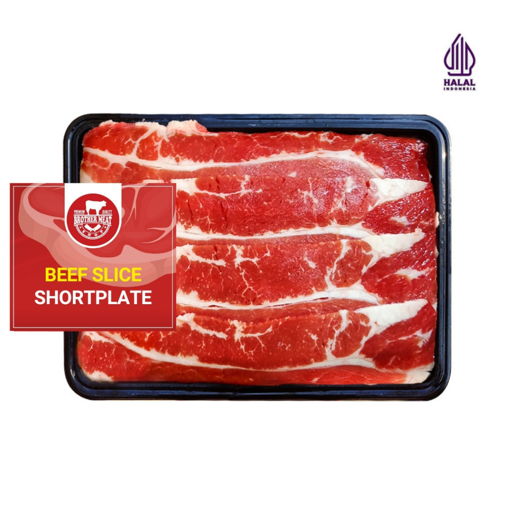 

Beef Slice Shortplate Irisan Daging Perut Sapi 250gr - Brothermeatshop