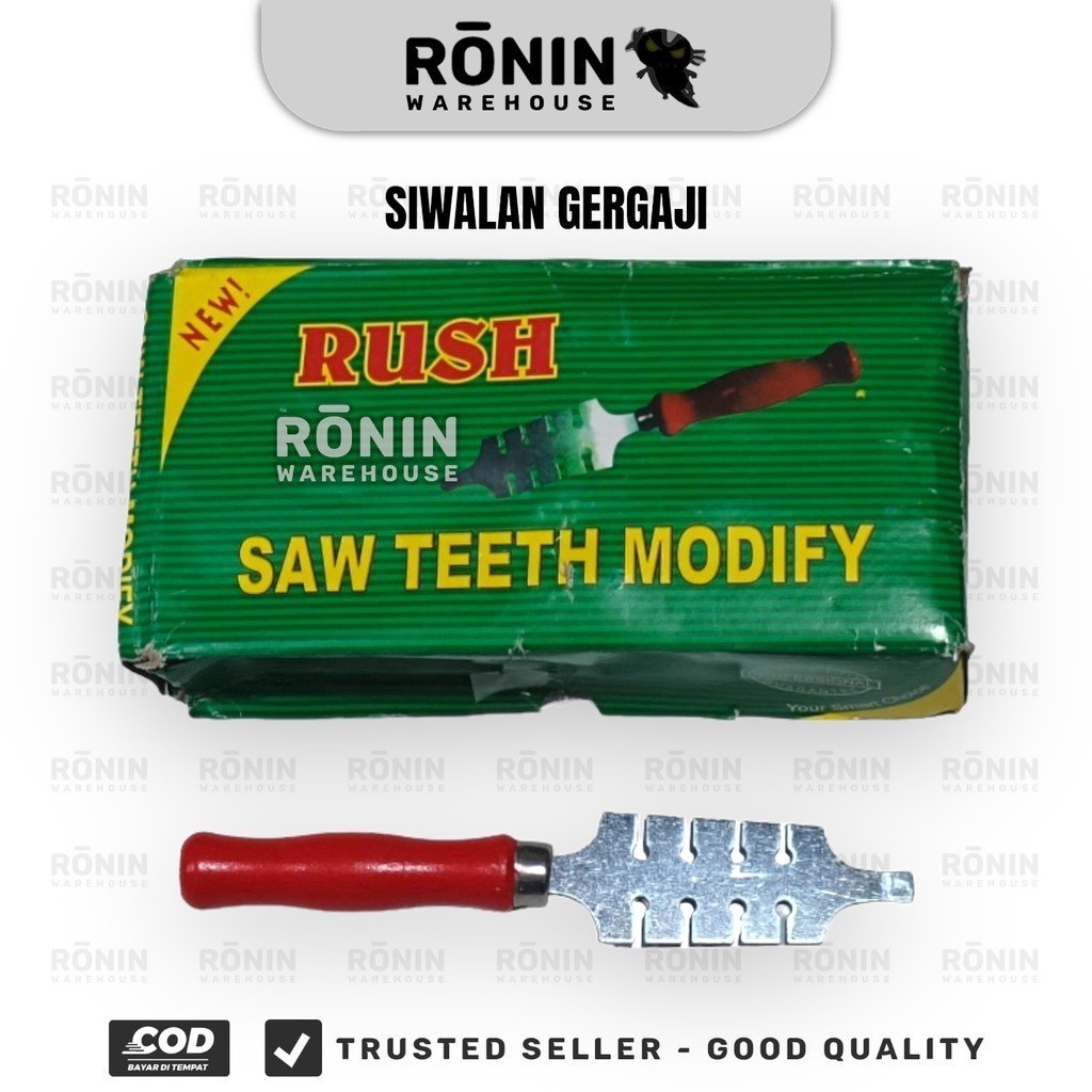 RUSH Siwalan Gergaji Bukaan Sibak Baling Mata  Manual