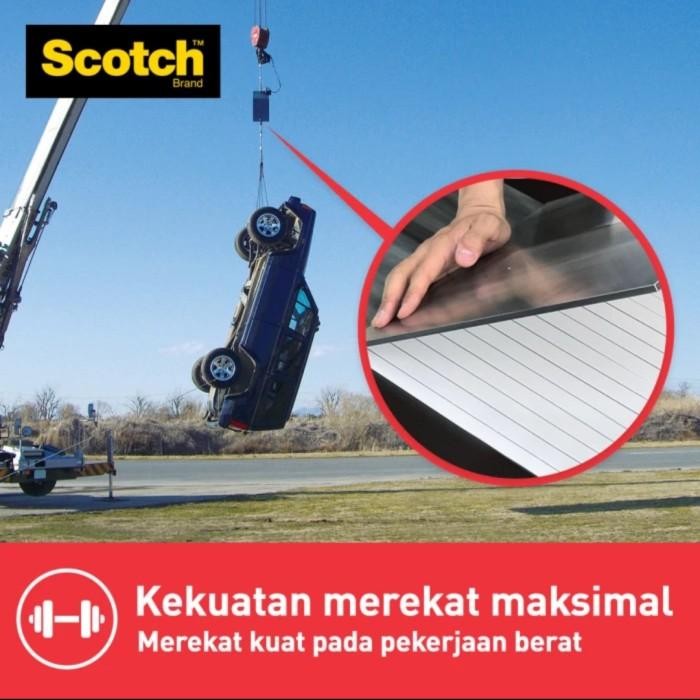 

Scotch Extreme 3M Double Tape 414-M19 Perekat Strong 6.7Kg