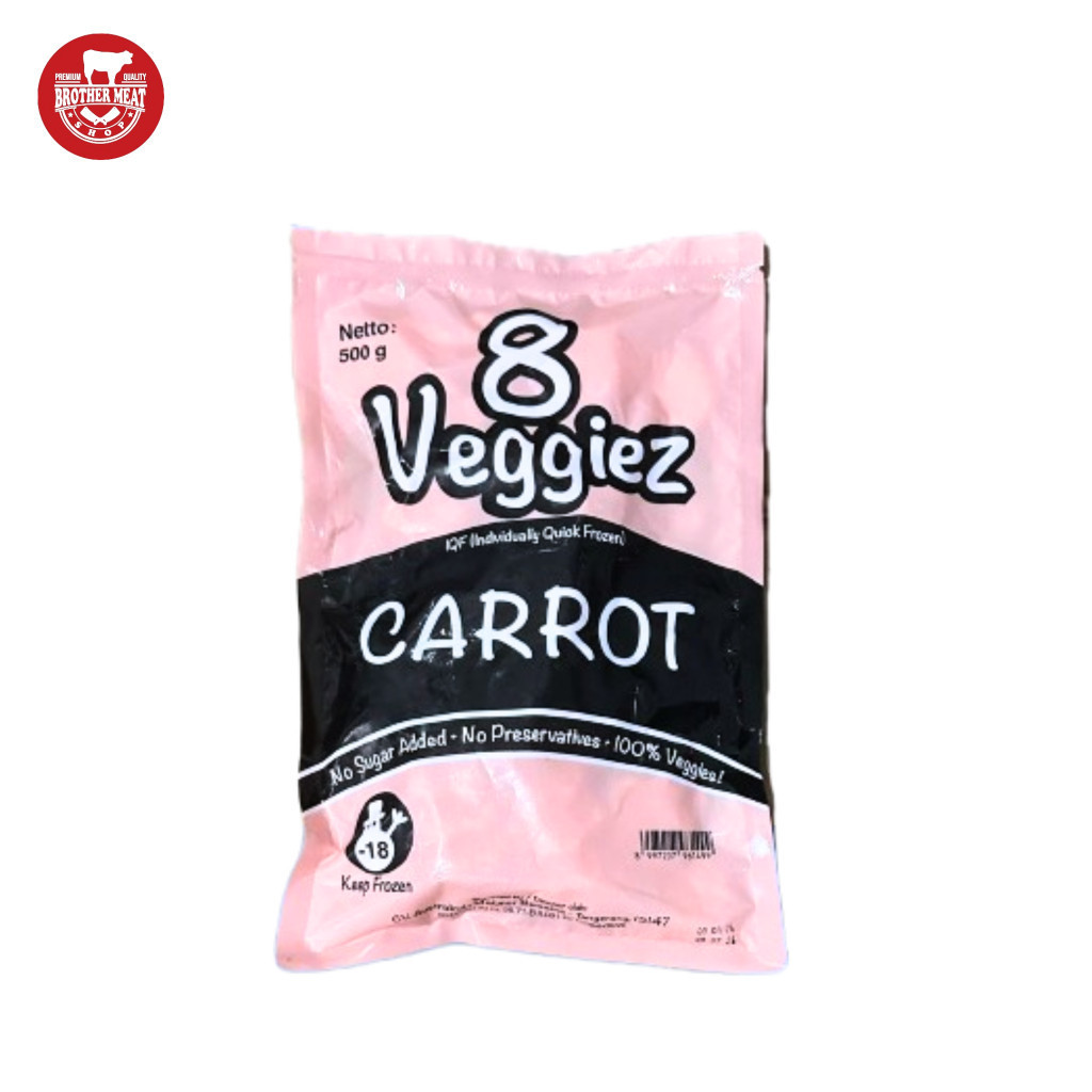 

8 Veggiez Plum Carrot Flower 500gr - Brothermeatshop