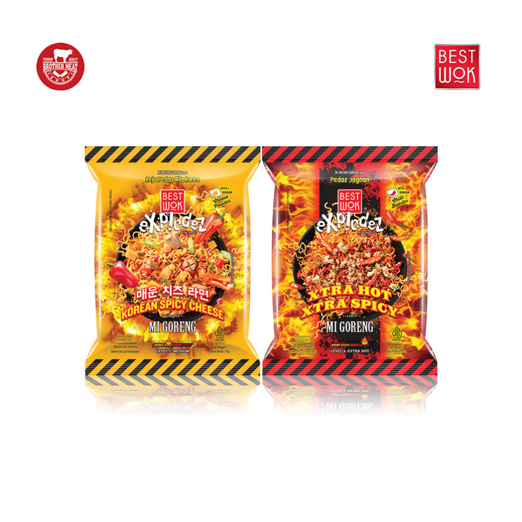 

Best Wok Explodez Mi Goreng Instant, Halal