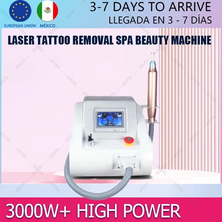 2024 Portable Multifunction Eyebrow Washing Tattoo Removal Laser Beuty Machine Nd Yag Optical Maser 
