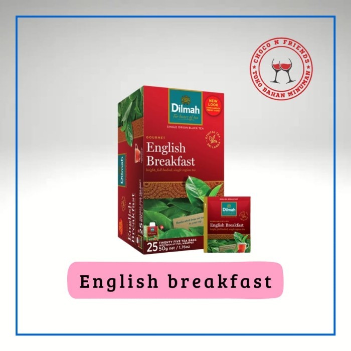 

Cuci Gudang Teh Dilmah English Breakfast Dilmah English Breakfast Foil Envelope 25 S