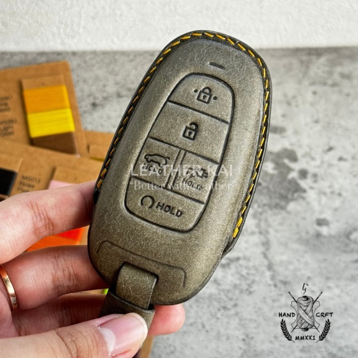 Key Rda - Sarung Kunci Mobil Kulit / Leather Car Key Cover - B.C. Pueblo