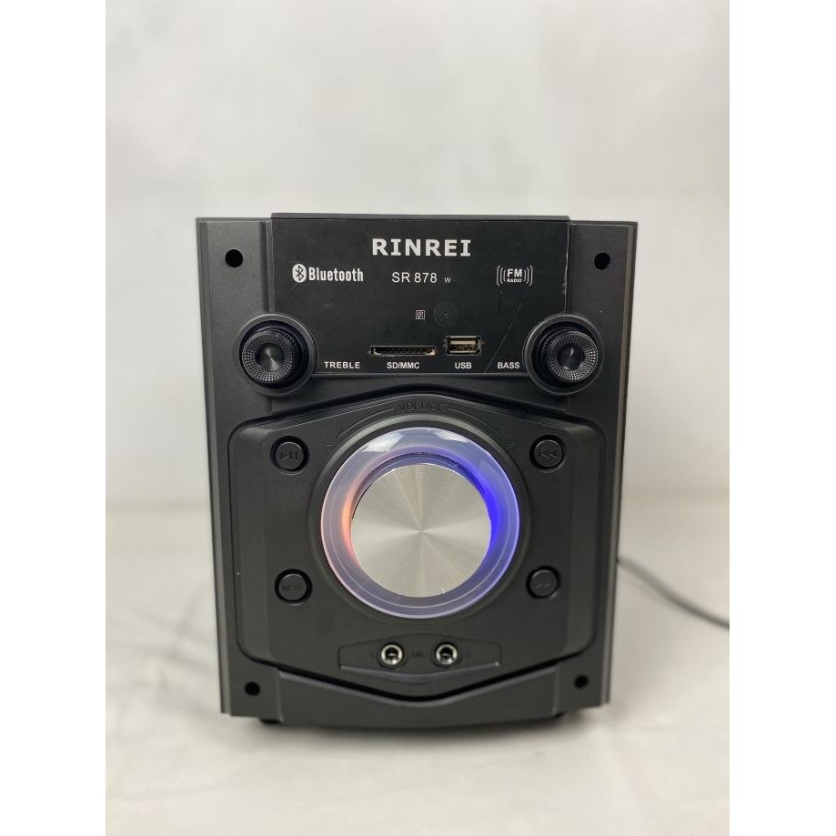 SPEAKER KARAOKE BLUETOOTH MULTIMEDIA RINREI SR-878W BONUS MIC