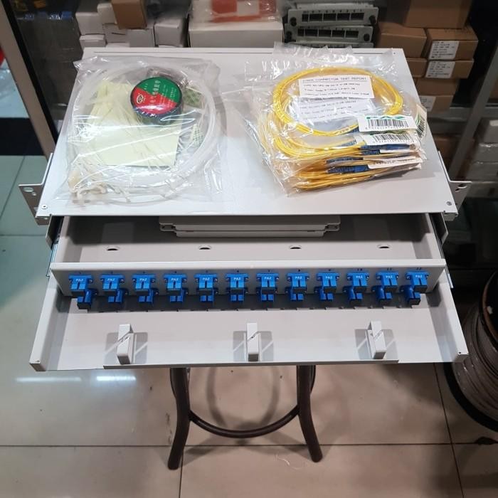 Otb 24 Core Paz / Optical Terminal Box / Odf Rack 24 Core Merek Paz