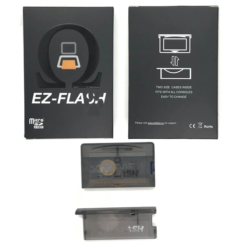 EZ O EZ Flash 4 Game Cartridge Card untuk GBA/GBA SP/GBM EZ-Flash Omega Support Kartu Mikro-SD Kartu