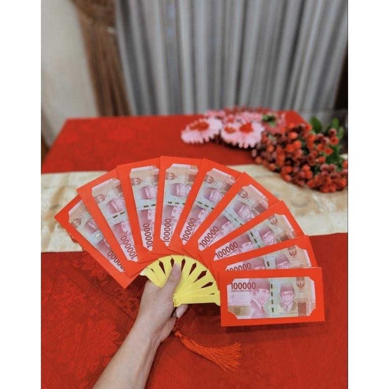 

Mlarak Store Angpao Imlek Premium Kipas Emas 2024 limited / Angpau imlek 2024 Tahun Baru