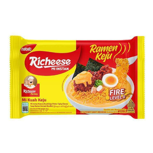 

Mie Richeese Ramen Keju Original Asli