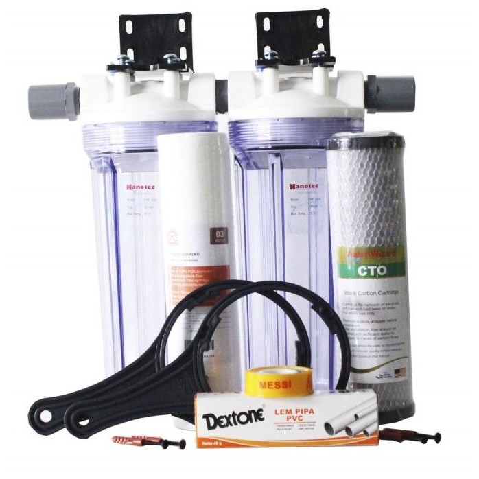 Paket Housing Filter Air Sumur Bor / Toren / Tandon 10" [terbaik]