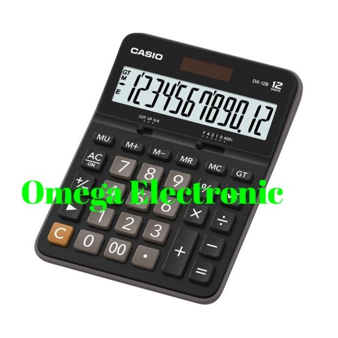 

Casio DX 12B - Calculator Desktop Kalkulator Meja Kantor Office DX-12B