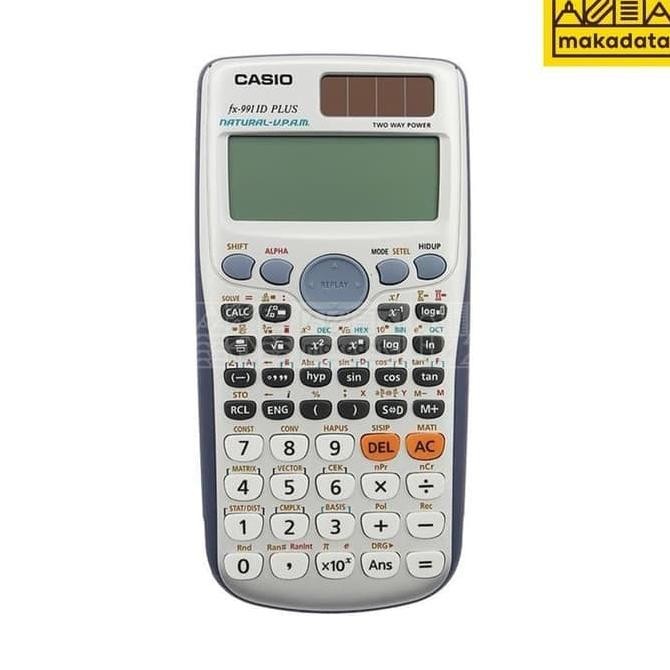 

CALCULATOR | KALKULATOR CASIO SCIENTIFIC FX 991 ID PLUS MURAH