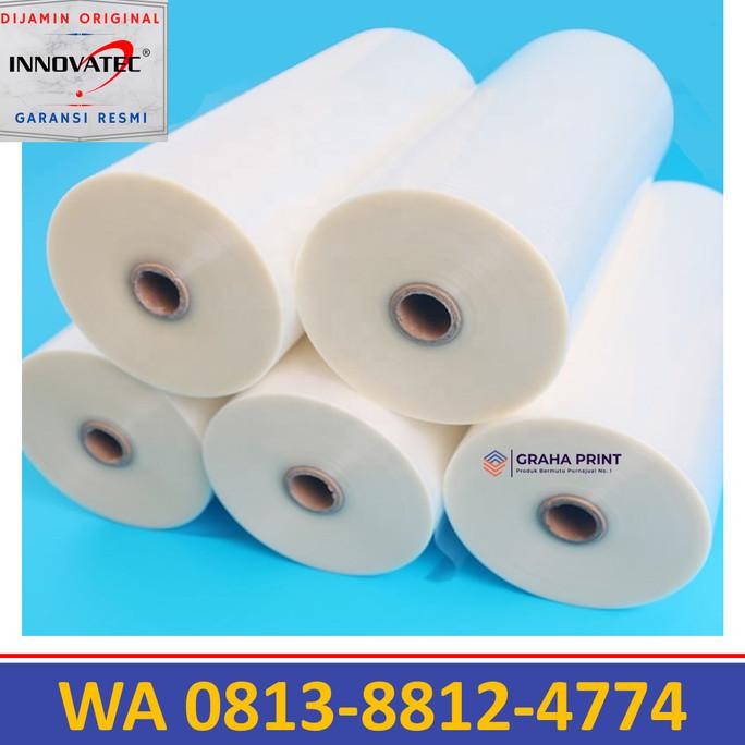 

NEW Plastik Bahan Laminasi Laminating Roll Panas Thermal 33cm x 200m Doff