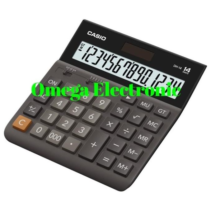 

Casio DH 14 - Calculator Desktop Kalkulator Meja Kantor Office DH-14