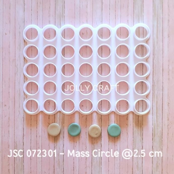 Termantab] Cookie cutter MASS CIRCLE @2.5 cm 35 Holes