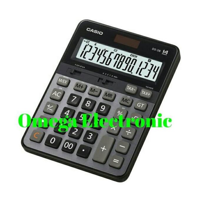 

NEW Casio Heavy Duty Calculator DS-3B - Kalkulator Kantor Office DS 3 B 14