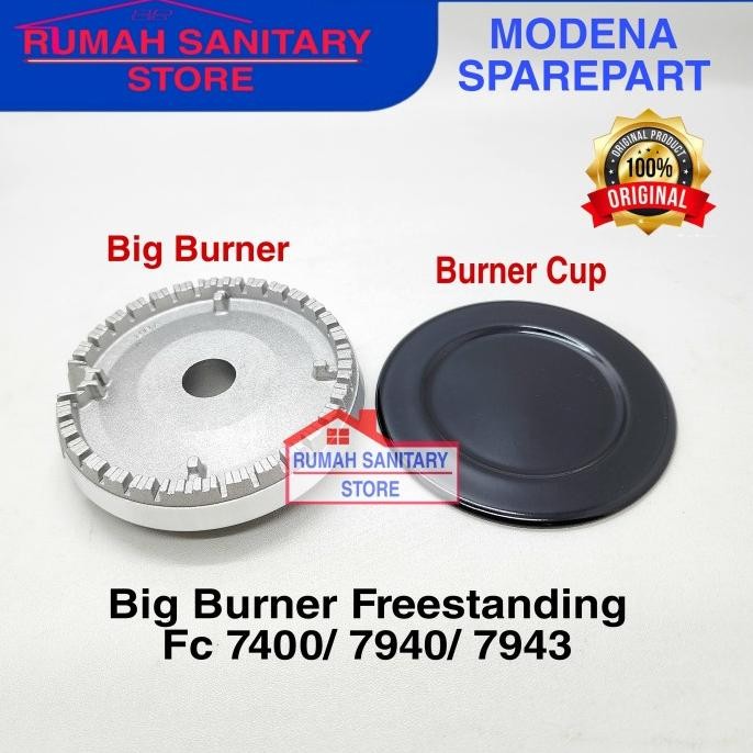 Burner MODENA Fc 7400/ Fc 7940 Burner set Kompor FreeStanding ORiginal