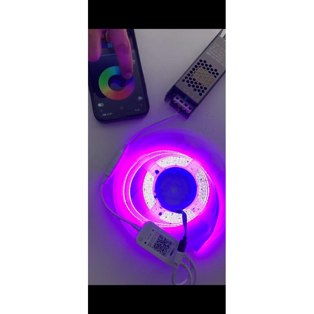 LED Strip COB 24V 10M 12W