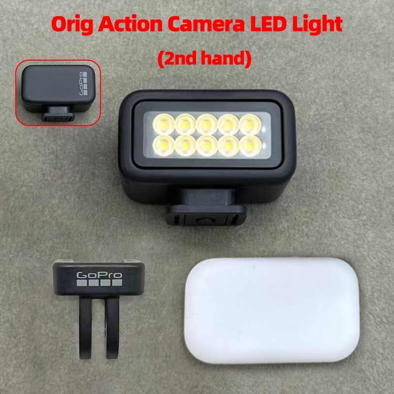 Orig GOPRO Light Mod Action Camera LED Lamp Accessory Go Pro Hero 8,9,10,11,12,13 Black Sport Camera