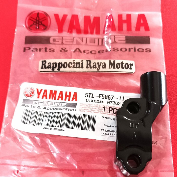 Ready stock] DUDUKAN / STANG SPION KANAN ORI HITAM MX / MIO J GT / FINO / M3