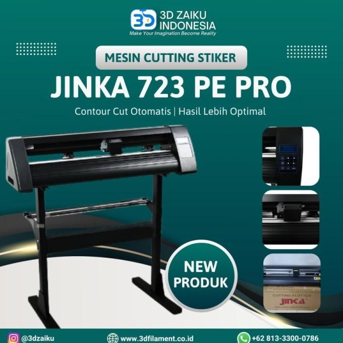 

~~~~~] Original Jinka 723 PE PRO Mesin Cutting Sticker Plotter Auto Contour