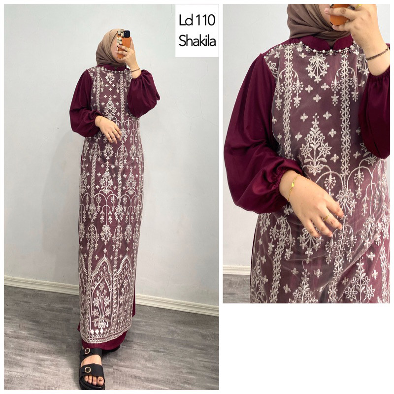 Pakaian Muslim 2025 Pakaian Dreas Gamis Wanita Dres Busui Remaja Cewek Drees Dewasa Gsmia Mewah Busu