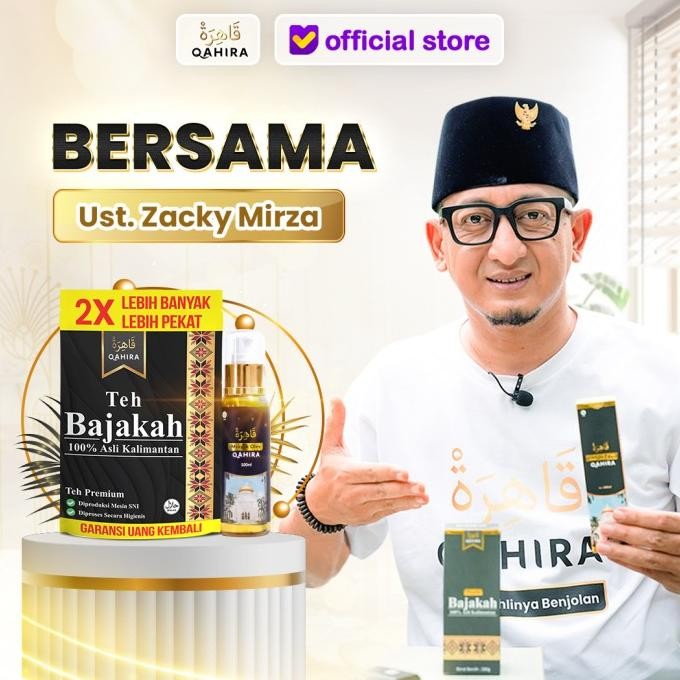 Minyak Qahira + Teh Bajakah Minyak Oles Menyembuhkan Segala Penyakit