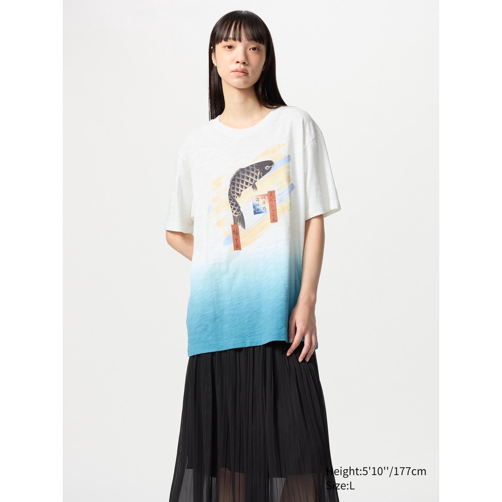 Uniqlo UT Ukiyo-e Lengan Pendek