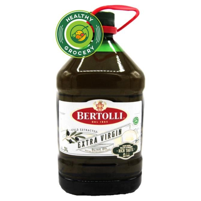 

Bertolli Extra Virgin Olive Oil 3 Liter / Evoo / Minyak Zaitun Original Dan Terpercaya