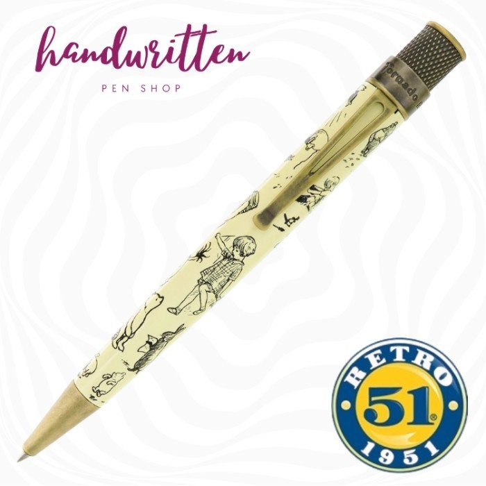 

WINNIE THE POOH x RETRO 51 Decorations Rollerball Ballpoint Pen/Pulpen