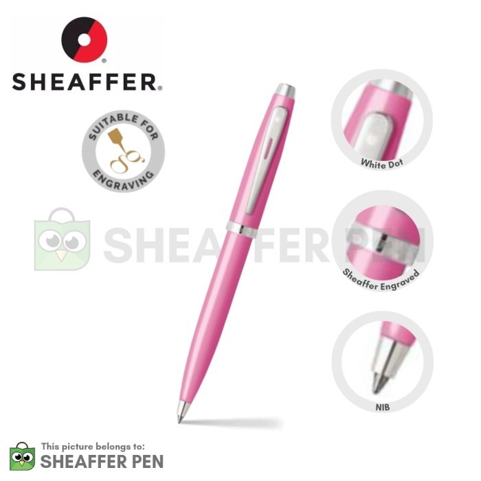 

Sheaffer SGC100 Glossy Pink Featuring Nickel Plate Trim Ballpoint