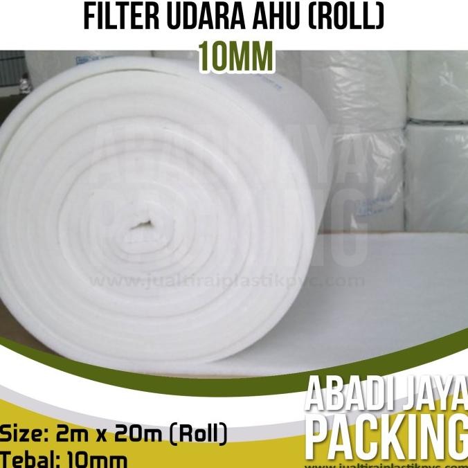 filter udara AHU 10mm x 2m x 20m