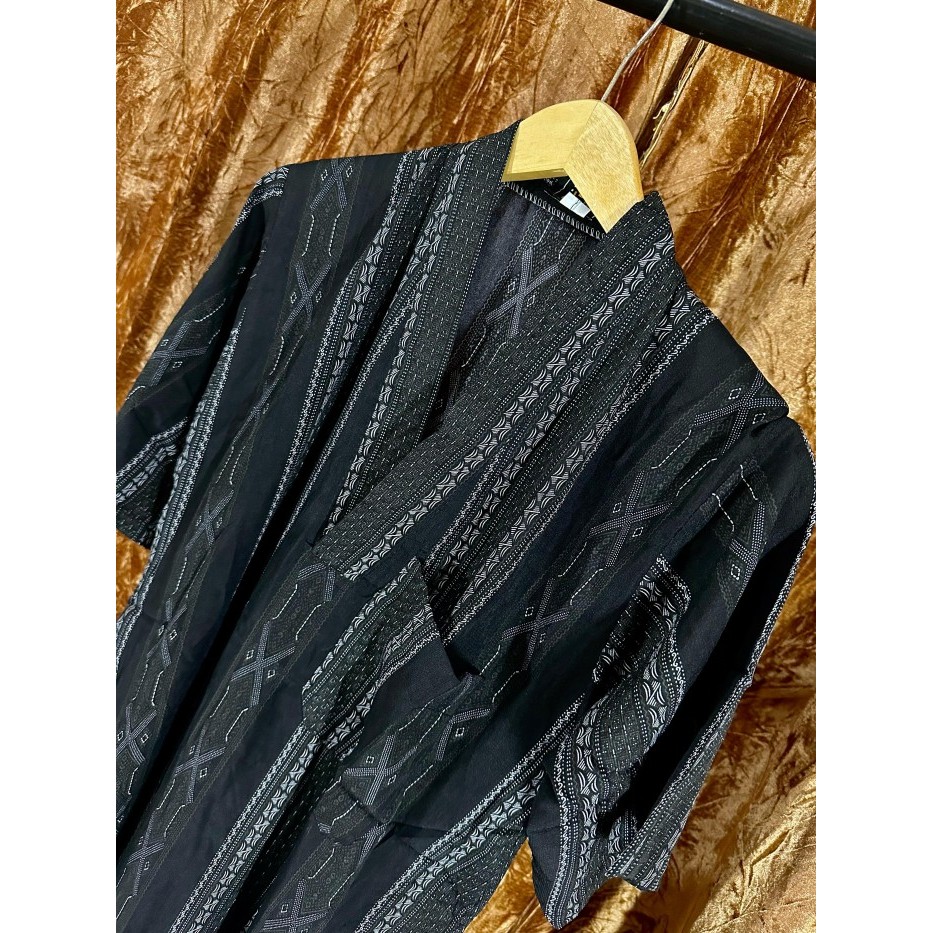 Jubah Pria PN - Baju Jubah Gamis Sultan Pria Santai Lengan Pendek Saudi Maroko - PN 2, S=54/22-SlimF