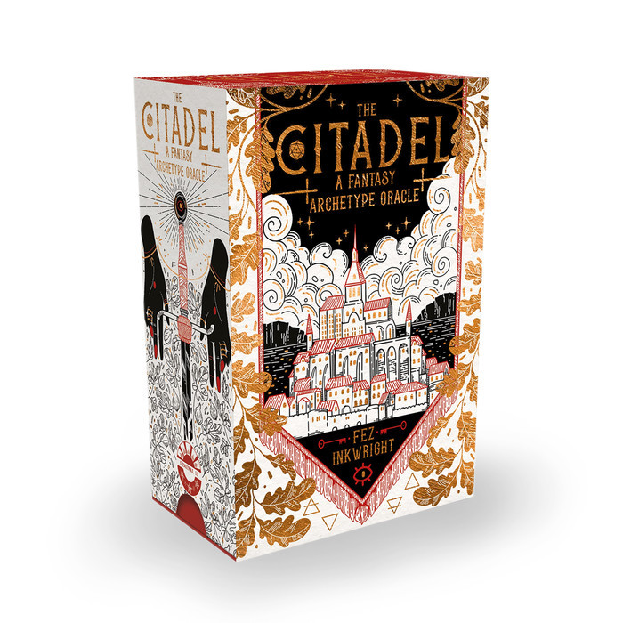 

TERBARU The Citadel: A Fantasy Archetype Oracle by Fez Inkwright Oracle Deck
