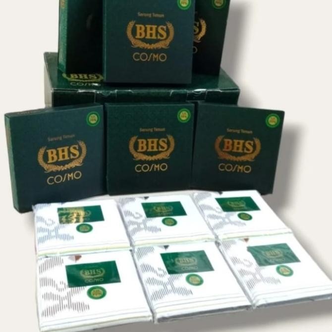 Terjangkau Sarung Bhs Cosmo Putih Gold Original