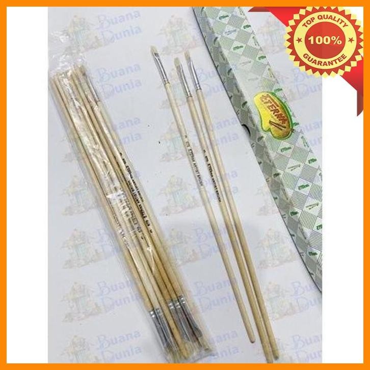

(BUAN) KUAS GAMBAR ETERNA 3 INCH | KUAS LUKIS | ARTIST PAINT BRUSH | ATK