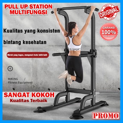 Ready Stock Pull Up Station Speeds Function Multifungsi Alat Pull Up Bar Original